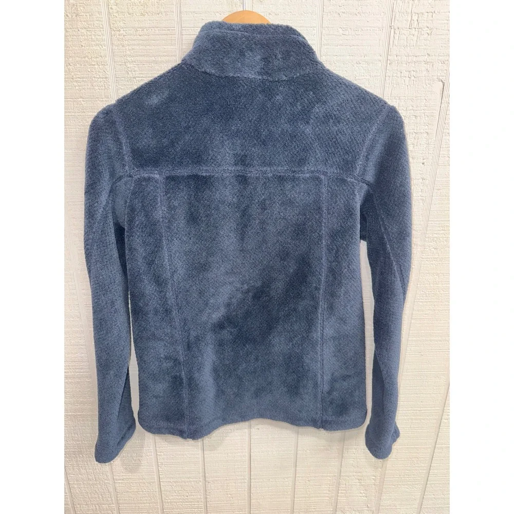 Patagonia Re-Tool Snap-T Pullover Women Medium Navy Blue Fleece Jacket 25442 M
